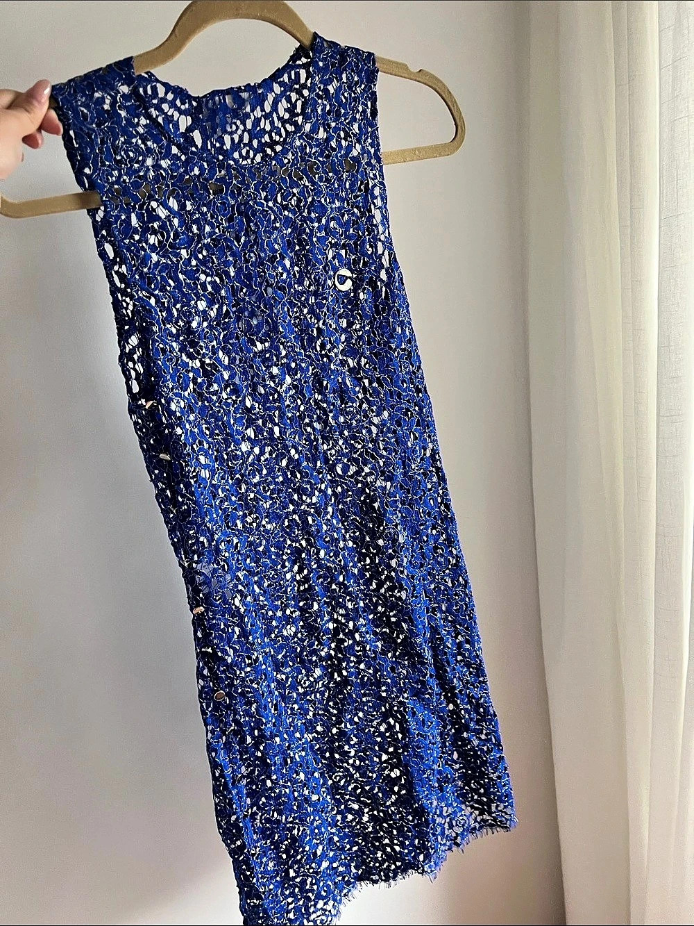 Coperni Blue Mini Dress NWT